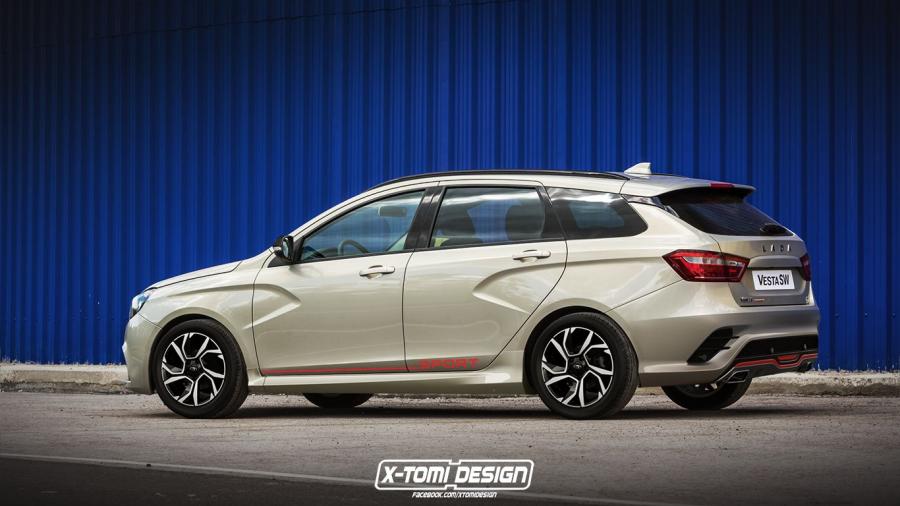 Lada Vesta SW Sport by X-Tomi Design '2018